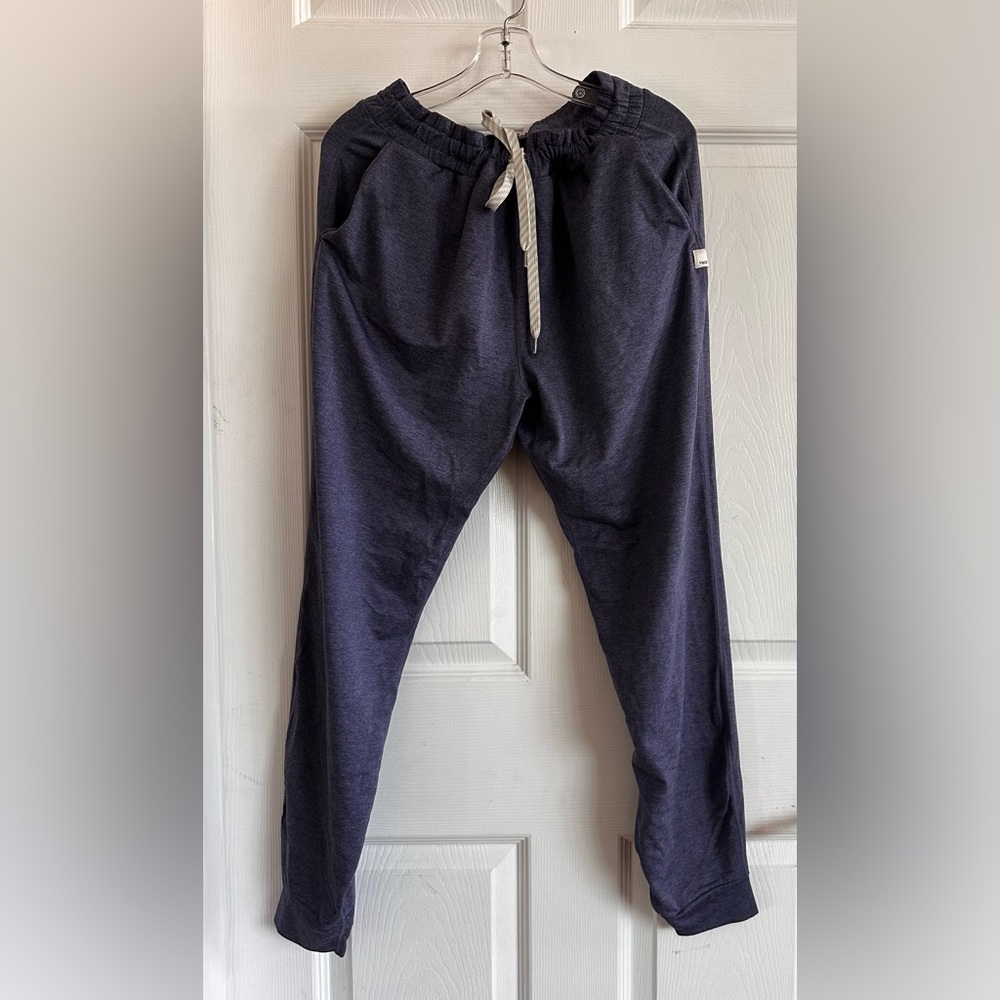 Vuori Women’s Heather blue Drawstring Performance Jogger Pants